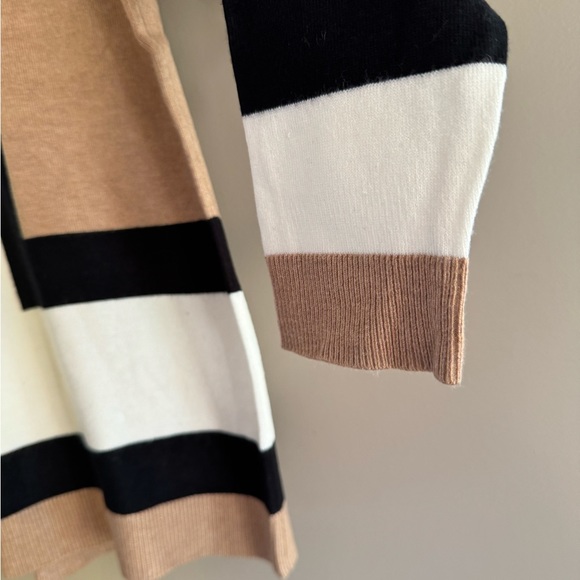 NEW NWT color block sweater top size S - Picture 5 of 6